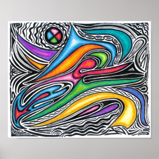 The Leap Art Print