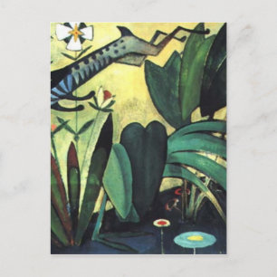 The leap of the rabbit by Amadeo de Souza-Cardoso Postcard