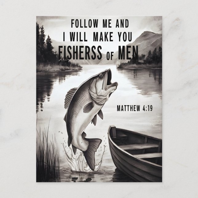 The Leaping Fish Postcard (Front)