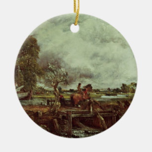 The Leaping Horse, c.1825 (oil on canvas) Ceramic Tree Decoration