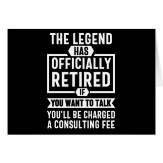 the legend Has Officially Retired