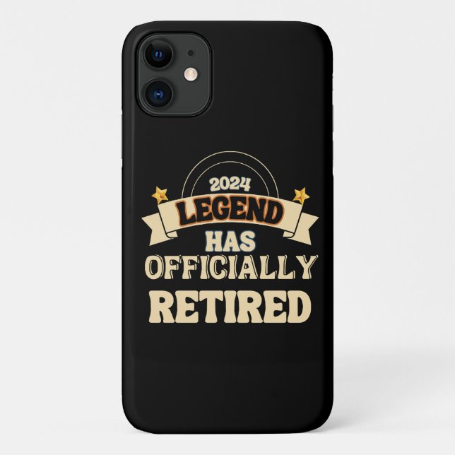 The legend has officially retired Case-Mate iPhone case (Back)