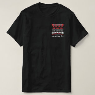 The Legend Has Officially Retired Funny Retirement T-Shirt