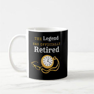 The Legend Has Officially Retired Mug