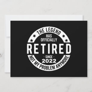 The Legend Has Officially Retired, Retired 2022 Announcement