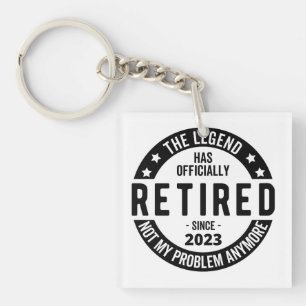 The Legend Has Officially Retired, Retired 2023 Key Ring