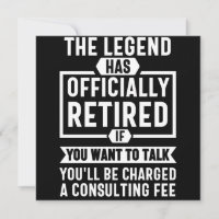 the legend Has Officially Retired