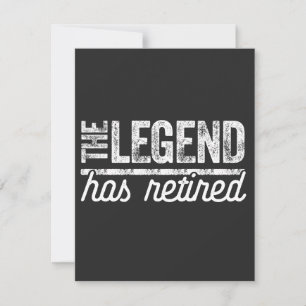 the legend has retired