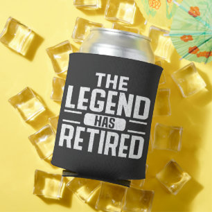 The Legend Has Retired 2022 Retirement Dad Gift Can Cooler