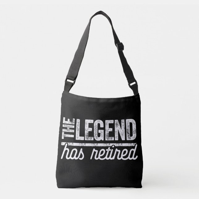 the legend has retired crossbody bag (Front)