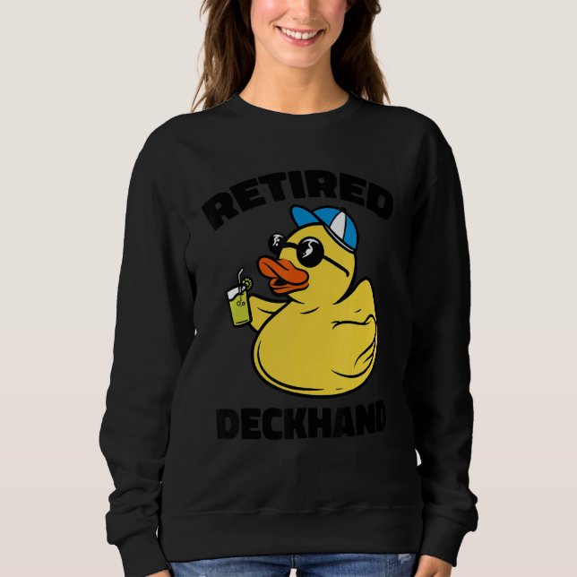 The Legend Has Retired Deckhand Sweatshirt (Front)