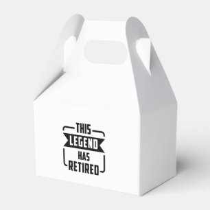 the legend has retired  favour box