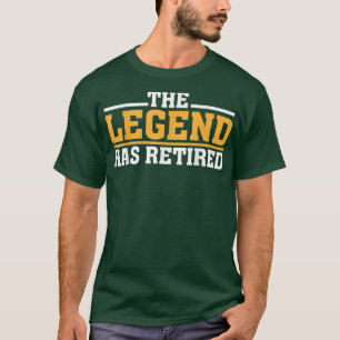 The Legend Has Retired, Funny Retirement Men T-Shirt