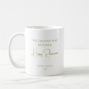 The Legend Has Retired Gift Coffee Mug