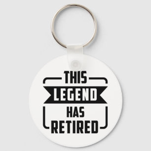the legend has retired key ring