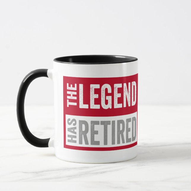 The Legend Has Retired Mug (Left)