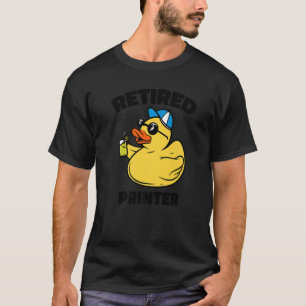 The Legend Has Retired Printer T-Shirt