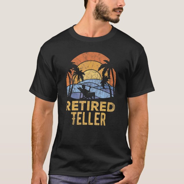 The Legend Has Retired Teller T-Shirt (Front)