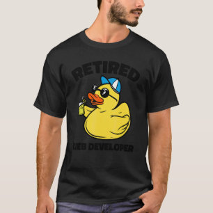 The Legend Has Retired Web Developer T-Shirt