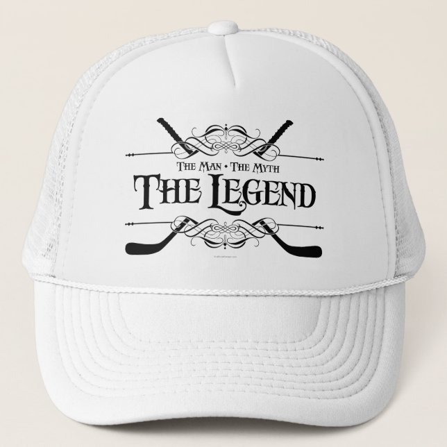 The Legend (Hockey) Trucker Hat (Front)