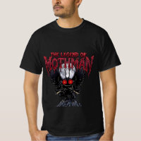 The Legend of Mothman Cryptid Horror Graphic