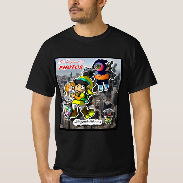 The Legend of Photos Shirt! T-Shirt (Front)