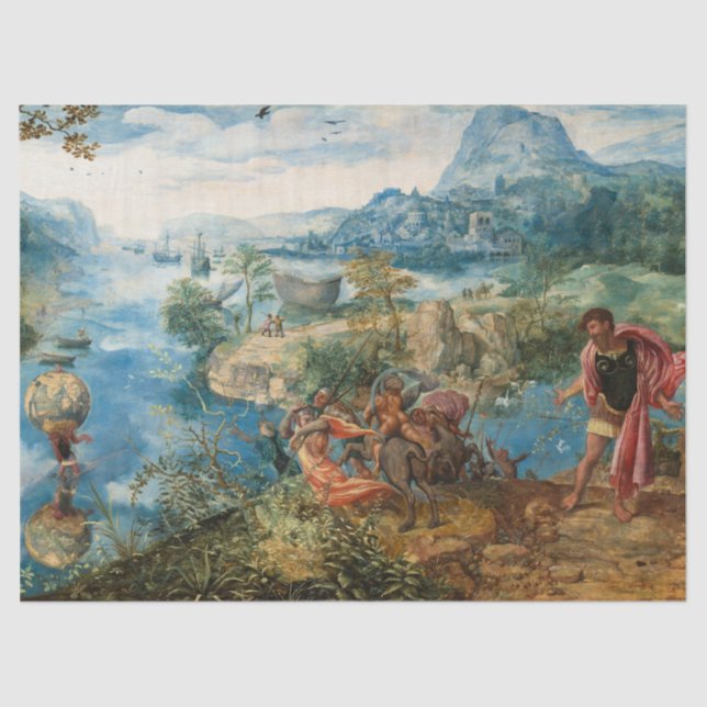 The Legend of SaintChristopher by Anonymous Master Tissue Paper (Front)