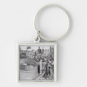 The Legend of Theseus Key Ring