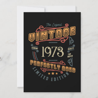 The Legend Vintage Birthday card