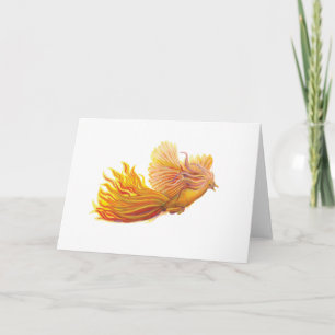 The Legendary Phoenix Bird Card