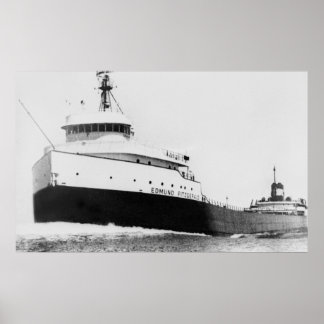 The Legendary S.S. Edmund Fitzgerald Poster