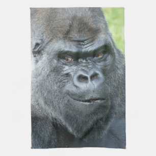 The Legendary Side Glance of a Siverback Tea Towel