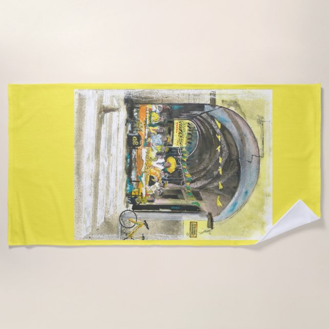 The Lemon Apostles Beach Towel (Front)