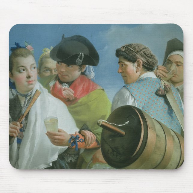 The Lemonade Seller Mouse Pad (Front)