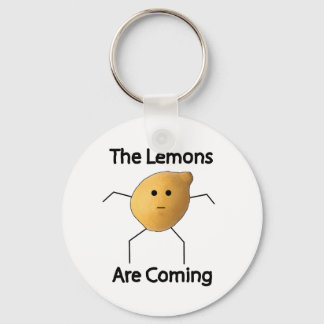 The Lemons are Coming! Key Ring