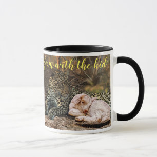 "The leopard shall die down with the kid"Isaiah 11 Mug