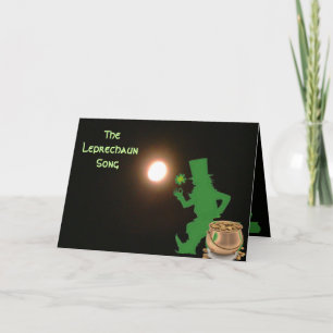 THE LEPRECHAUN SONG card