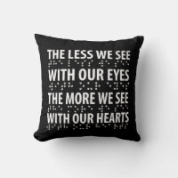 The Less We See With Our Eyes - Blindness Braille