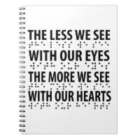 The Less We See With Our Eyes - Blindness Braille