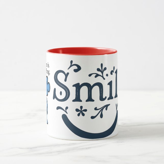 The Lesson is in the Ending - Inspirational Muh Mug (Center)