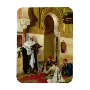 The Lesson (oil on canvas) Magnet