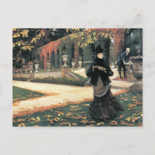 The letter came in handy by James Tissot Postcard