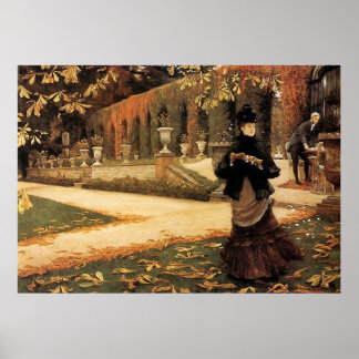 The Letter ~ James Tissot ~ Fine Art Canvas Print