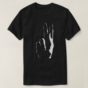 the letter K in sign language T-Shirt
