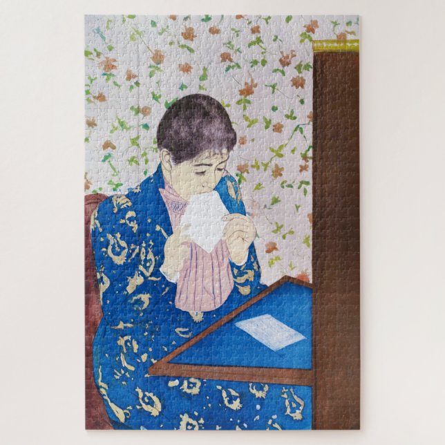 The Letter, Mary Cassatt Jigsaw Puzzle (Vertical)