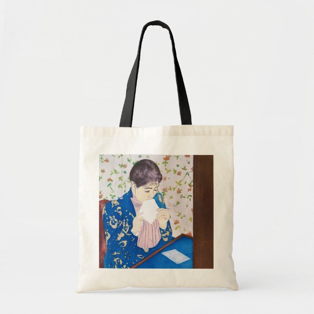 The Letter, Mary Cassatt Tote Bag (Front)