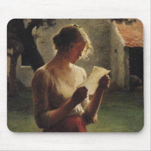 The Letter Mouse Pad