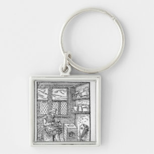 The Letter Plate Maker Key Ring
