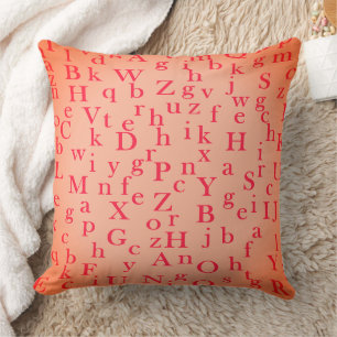 The Letters of the Alphabet Cushion