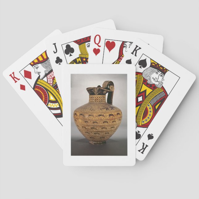 The 'Levy Oinochoe', an East Orientalising v Playing Cards (Back)